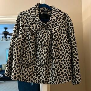 Leopard print jacket